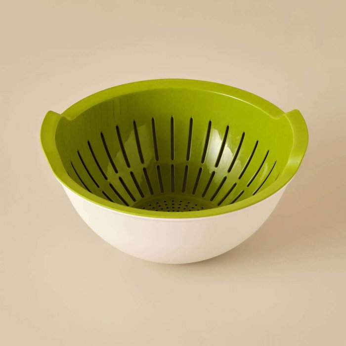 Aberto Design Colador de Plástico Verde